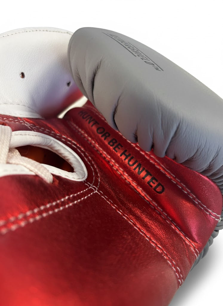 TRAPEX PRO GREY/RED SPARRING GLOVE